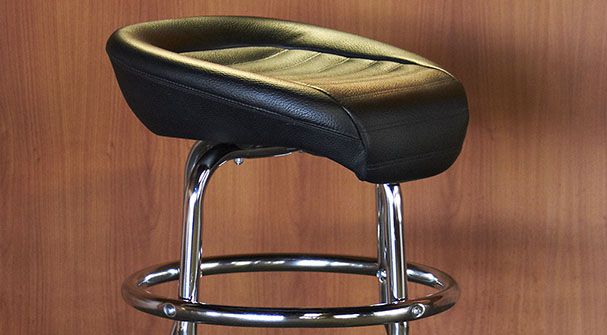 Leather Barstool