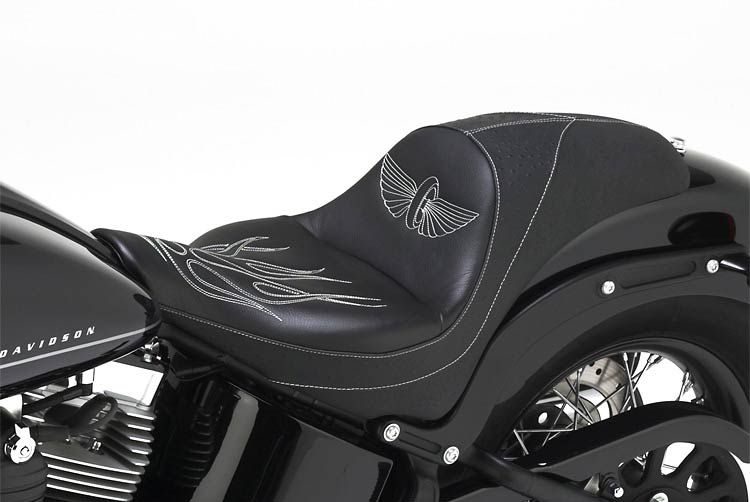 Natural Grain Black leather seating, Ostrich sides, Asphalt tail, Grey stitch