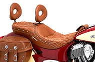 Dual Touring Saddle Fire & Ice